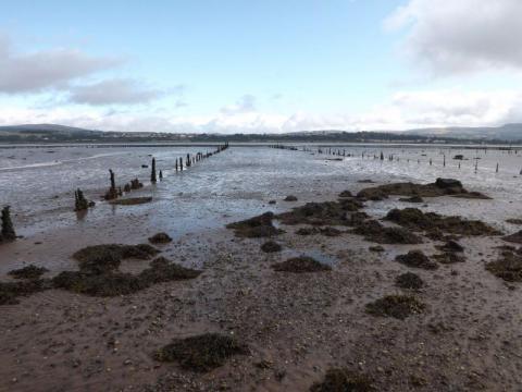Clyde timber ponds near Port Glasgow (SM12871) (Scheduled Monument) © Crown Copyright HES