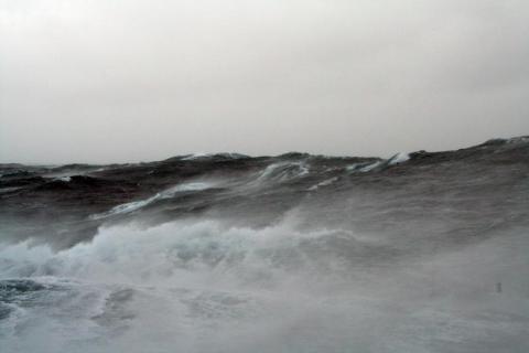 Large waves near Rockall