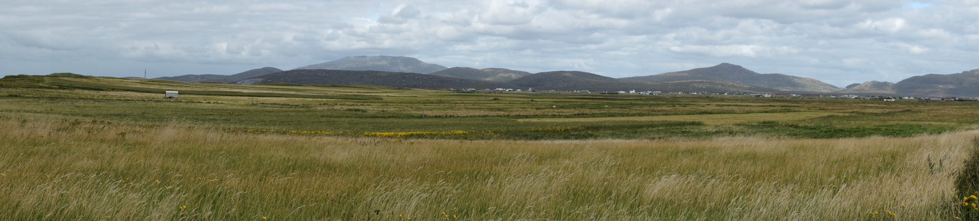 Machair in South Uist at risk from sea level rise