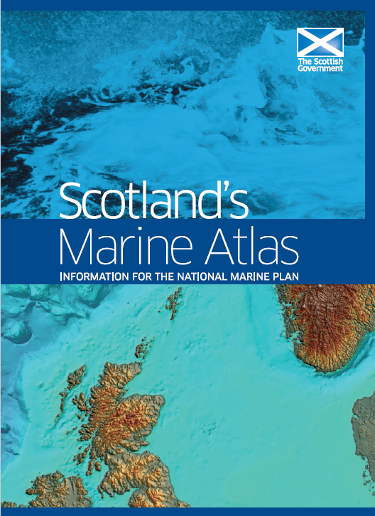 The cover for Scotland's Marine Atlas 