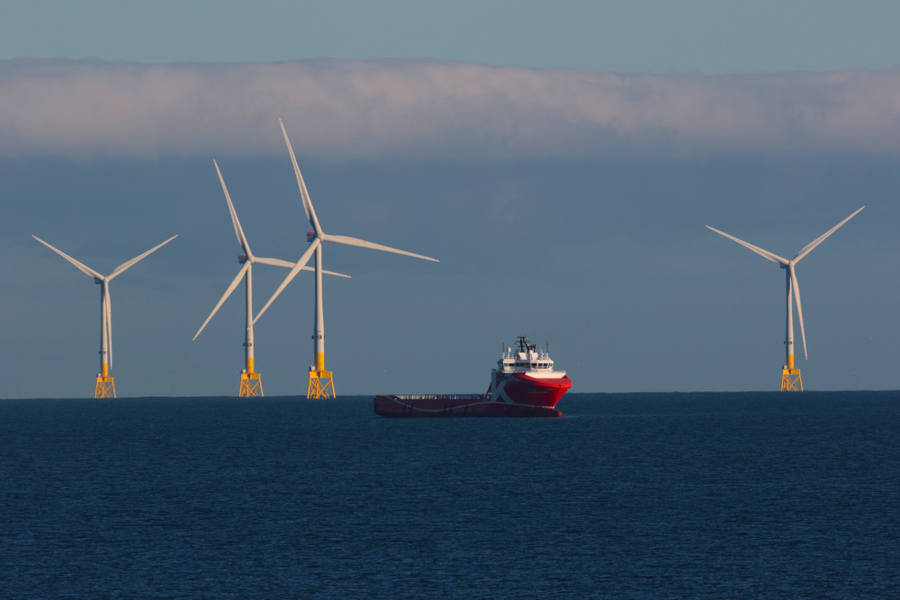 Offshore wind is a key component of Scotland’s marine renewable energy generation capacity © Colin Moffat
