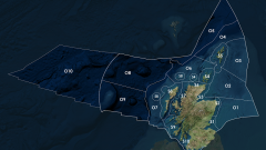 Figure 5: The Scottish Marine Regions (SMRs; S1 – S11) and the Scottish Offshore Marine Regions (OMRs, O1 – O10)