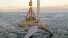 Tidal turbine deployment © SIMEC Atlantis Energy