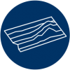 3D bathymetric data icon